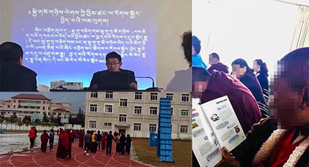 驱离超过千名西藏僧、尼眾，强灌爱国教育思想
