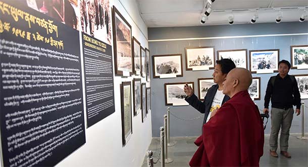 西藏人民議會副議長為西藏博物館『從家到流亡: 銘記3月17日』展覽揭幕