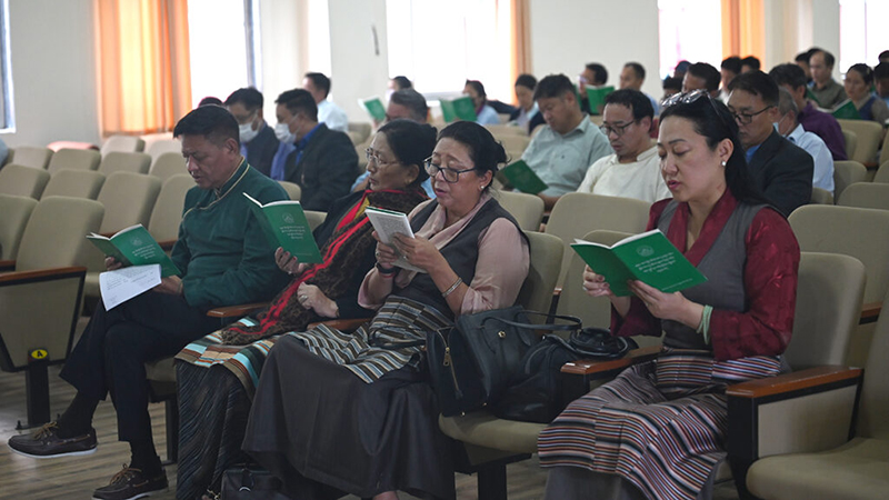 2022年9月6日，藏人行政中央為西藏境內藏人舉行祈福儀式（ 照片：CTA）